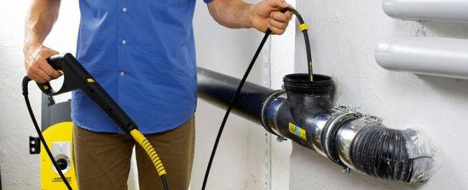 how to clean sewer pipes at home