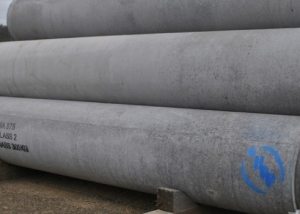 Asbestos-cement pipes