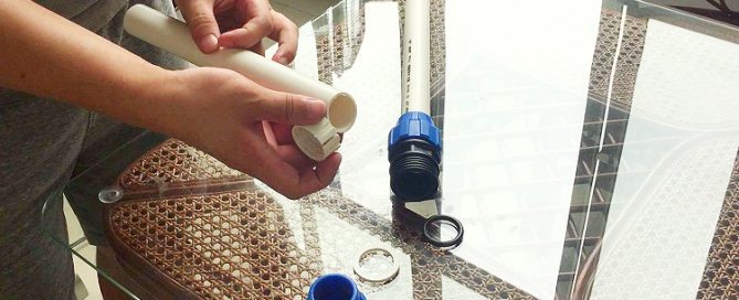 PVC pipes and fittings