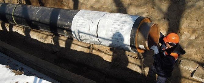 Weight of pipe in insulation foam