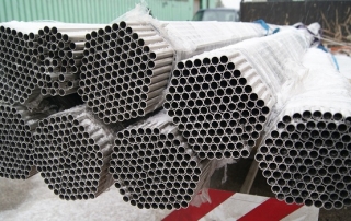 Galvanized water pipes