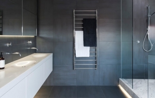 Stainless steel towel rails