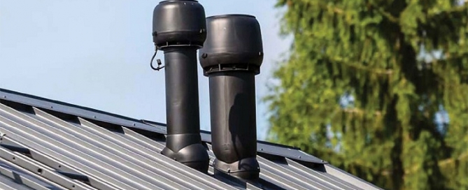 Roof ventilation pipe