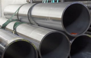 Hot rolled pipe