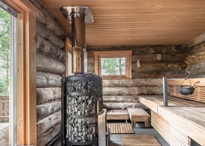 DIY chimney in the bath