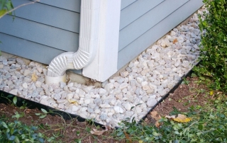 Drainage around the house